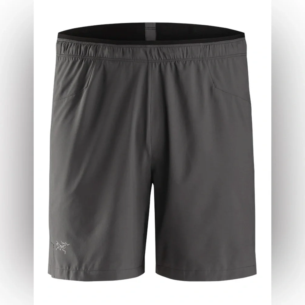 Arc'teryx Cormac Lined Shorts Inseam 7” In Gray/Teal Lining Size XL Reg